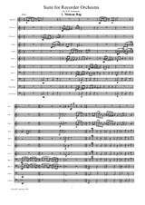Suite for Recorder Orchestra