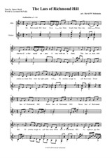 Sweet Lass of Richmond Hill – arranged for alto and guitar